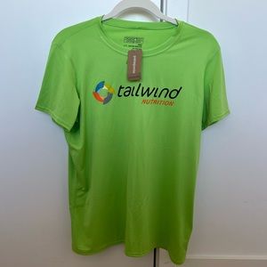 Patagonia XL Lime Green Short Sleeve Workout Shirt